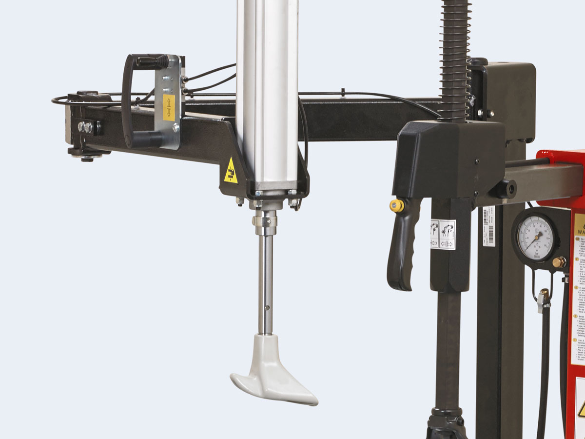 hunter TCX52 bead press arm